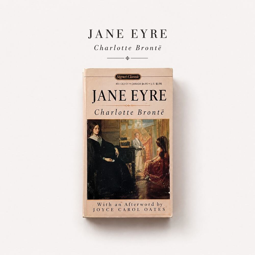 Jane Eyre Charlotte Bronte Signet Classic Paperback Novel Literary Fiction